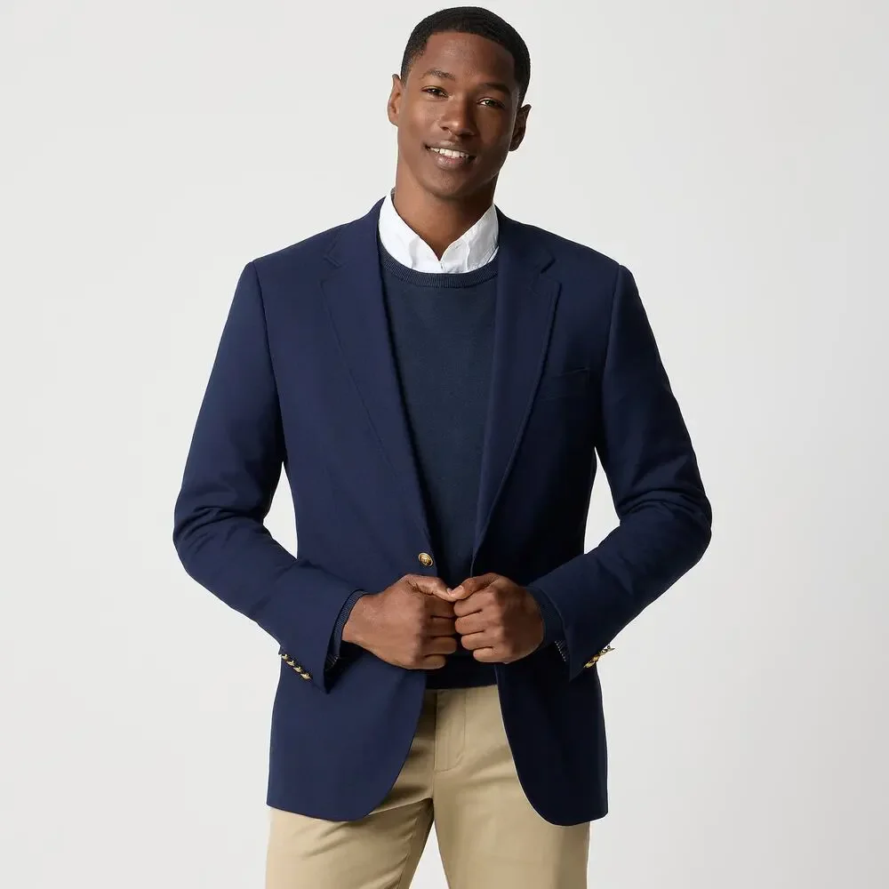 NWT J Crew Factory Slim-fit Thompson University Blazer in Navy Size 40/R